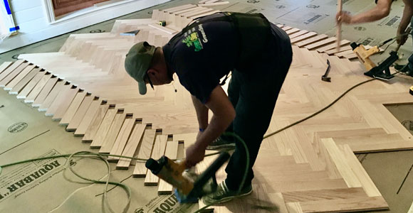 nail down hardwood floor installation 