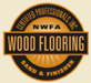 NWFA certified wood flooring sand & finishing
