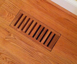 custom flush mount floor vents 